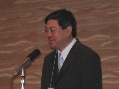 発起人を代表して横田さんの挨拶