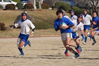 現役対OB戦 25回生古賀君(熊本大学)