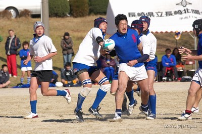 現役対OB戦 24回生高岸君(立命館大学)