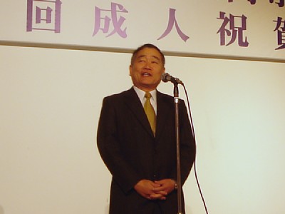 平倉充現校長先生の挨拶