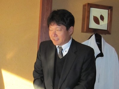 長崎から来ていただいた井上潤一郎先生(2回生)の挨拶