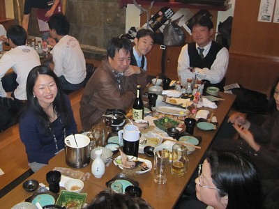 二次会でも飲んで、食べて