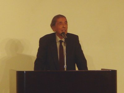 中村康次第二代校長先生よりご挨拶を頂戴しました。