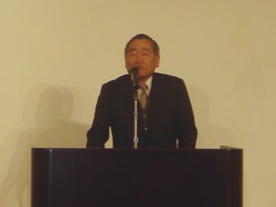平倉 充現校長先生からもご祝辞を頂戴しました。