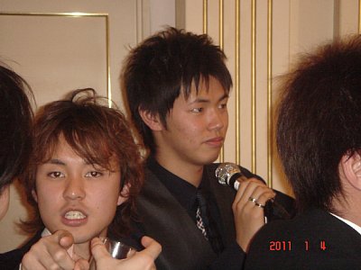 司会を担当してくれた大谷寛志君。元生徒会長だけあってアレンジの効いた堂々たる司会ぶりでした。