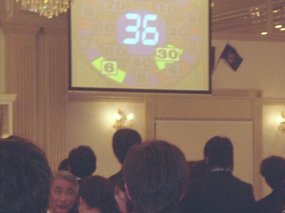 最新式のビンゴで盛り上がりました。