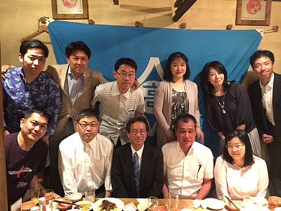 小桃園での一次会